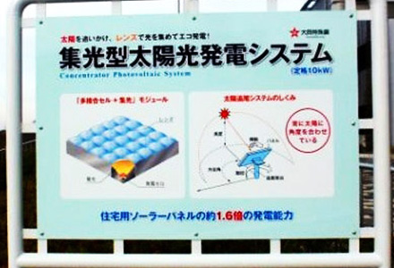 集光型太陽光発電システム